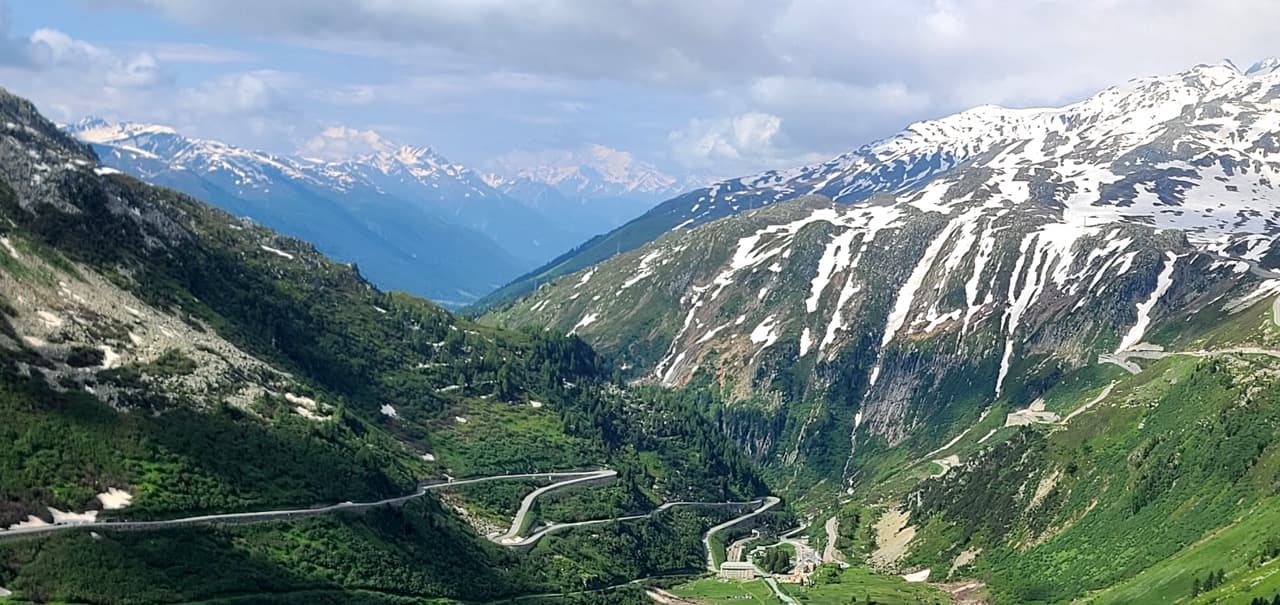 Crossing the Swiss Alps