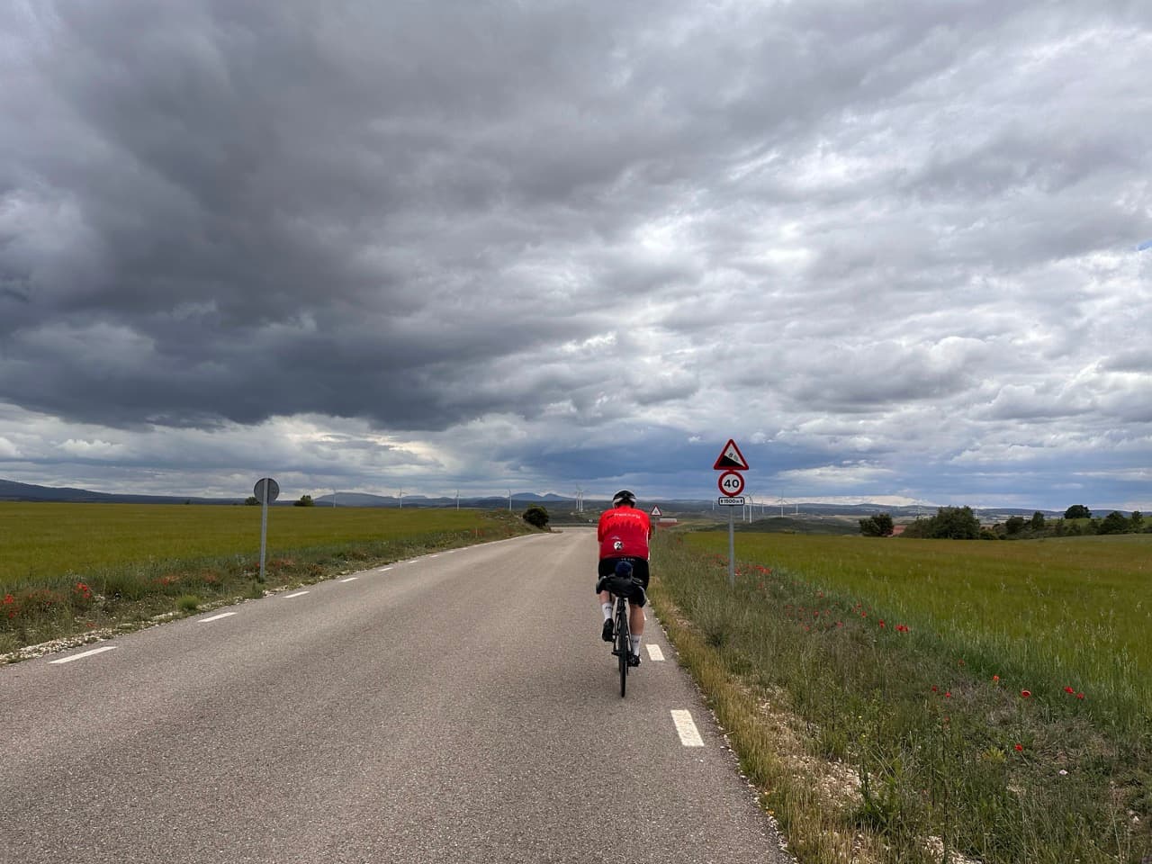 Fueled with Breton Galette to the Meseta Central